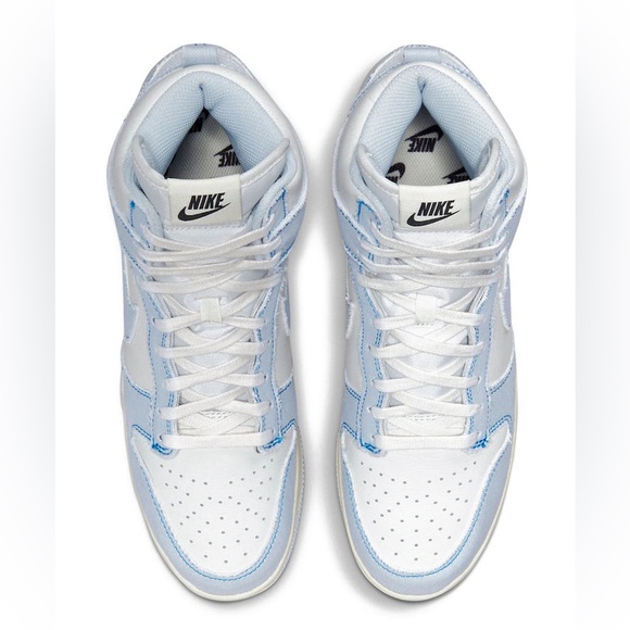 NIKe Dunk high 1985 Royal Blue Denim Sneaker's. Size 9US. Can fit 7~8US - Picture 8 of 10